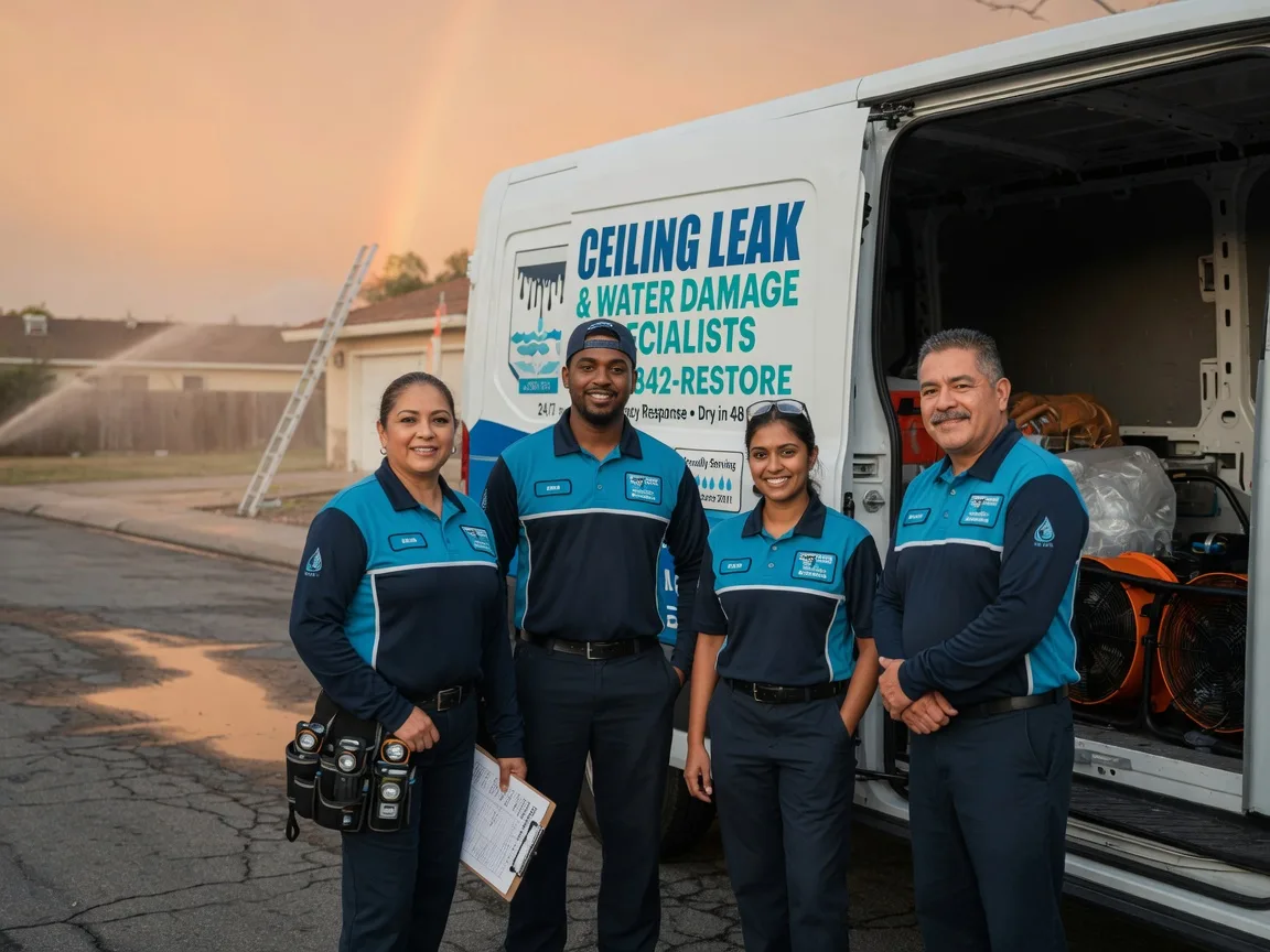 Ceiling Leak Cleanup company in Lancaster, OH